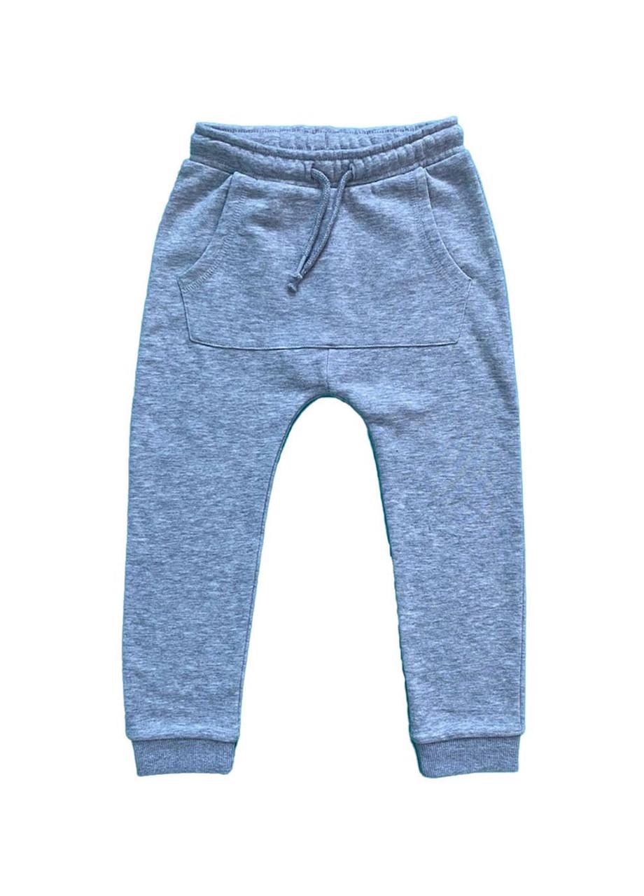 Джогеры детские OVS спортивные с карманом 4-5 лет 104 см Серый (2081861335)