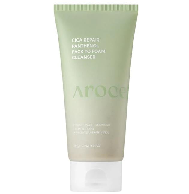 Маска-пена с центеллой и пантенолом Arocell Cica Repair Panthenol Pack-to-Foam Cleanser 120 г (d6e92f9e-8506-11f1-a38d-dd843cb7e798)