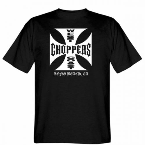 Футболка мужская Gildan West Coast Choppers Long Beach CA 3XL Черный (19276156-2-203332-XXXL)