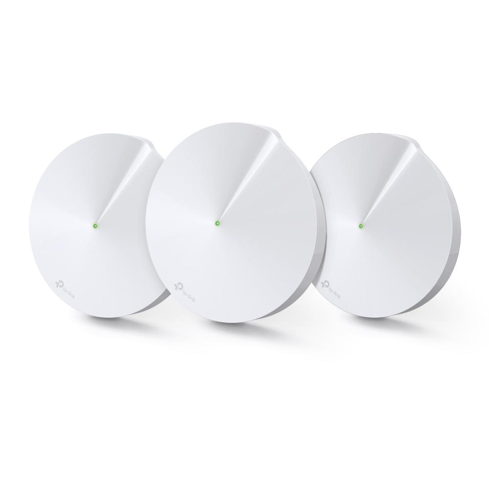 Бездротова система TP-Link Deco M5 3-pack Wi-Fi 802.11a/b/g/n/ac до 300 Mb/s 1x100/1000 Mb/s White