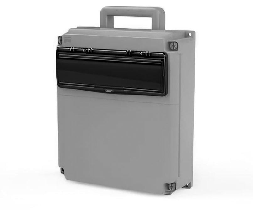 Распределительный ящик с ручкой пустой PCE 9092110 на 14 модулей (18518)