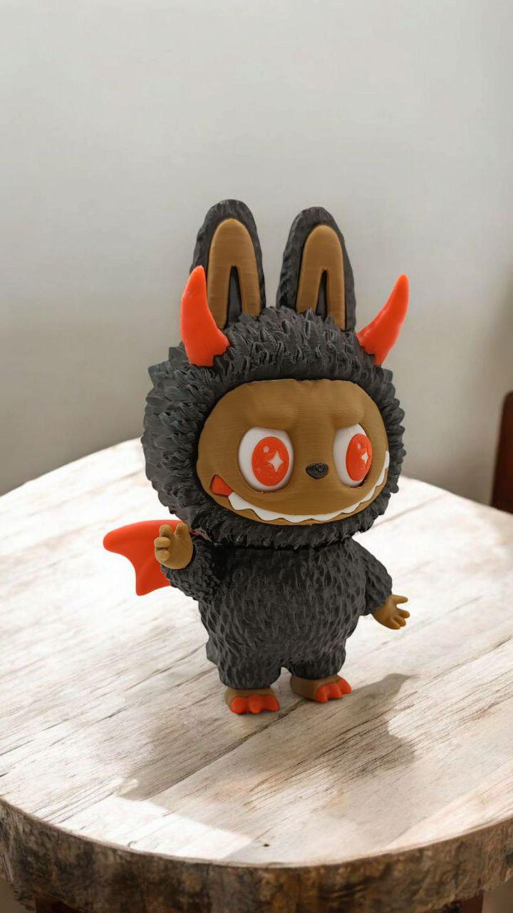 Детская игровая фигурка Лабубу Демон 3Д пластиковая (27471997) - фото 3