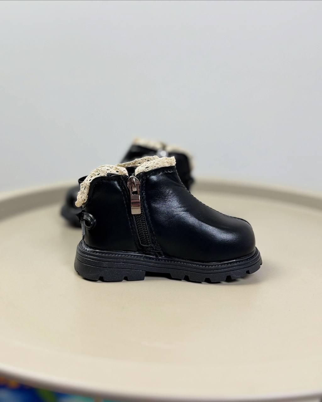 Ботинки детские осенние 1480 р. 19 Черный (25164375) - фото 6 Ботинки детские осенние 1480 р. 19 Черный (25164375) - фото 6