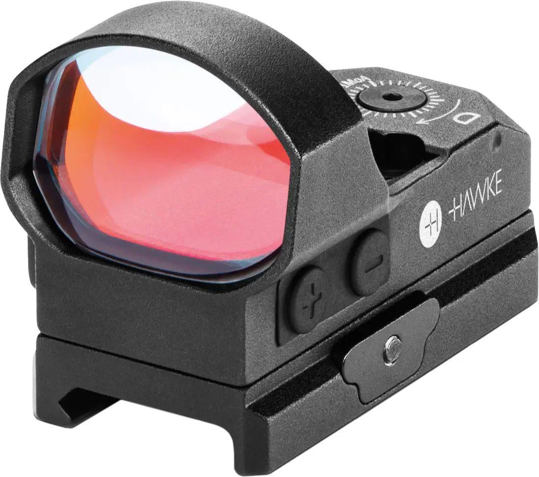Прицел коллиматорный Hawke Reflex Sight Red Dot Sight Weaver Rail сетка 3 MOA Dot Wide (77916)
