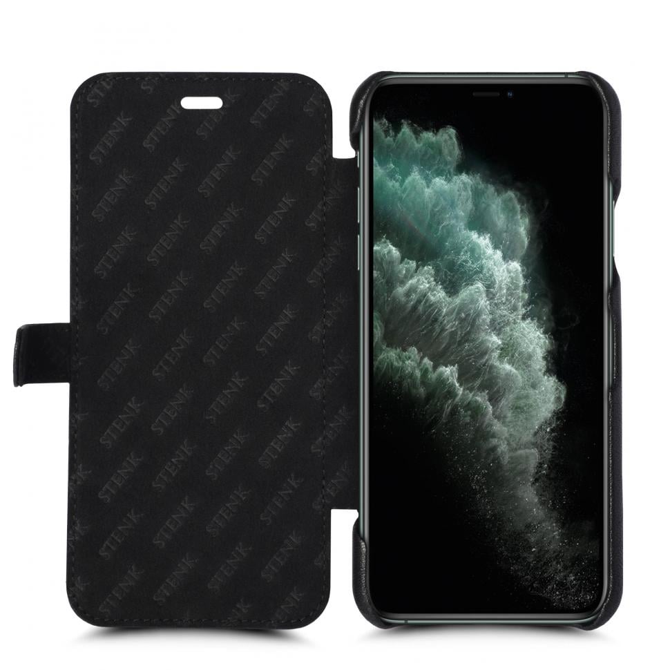 Чехол книжка Stenk Premium для Apple iPhone 11 Pro Max Черный (64222)