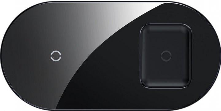 Беспроводное ЗУ Baseus Simple 2in1 18W Black (WXJK-01)