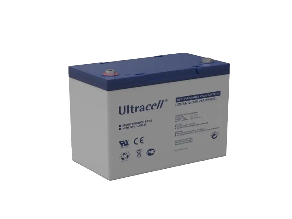 Аккумулятор для ИБП Ultracell UCG75-12 GEL 12 V 75 Ah Q1/67 White (7362) - фото 1