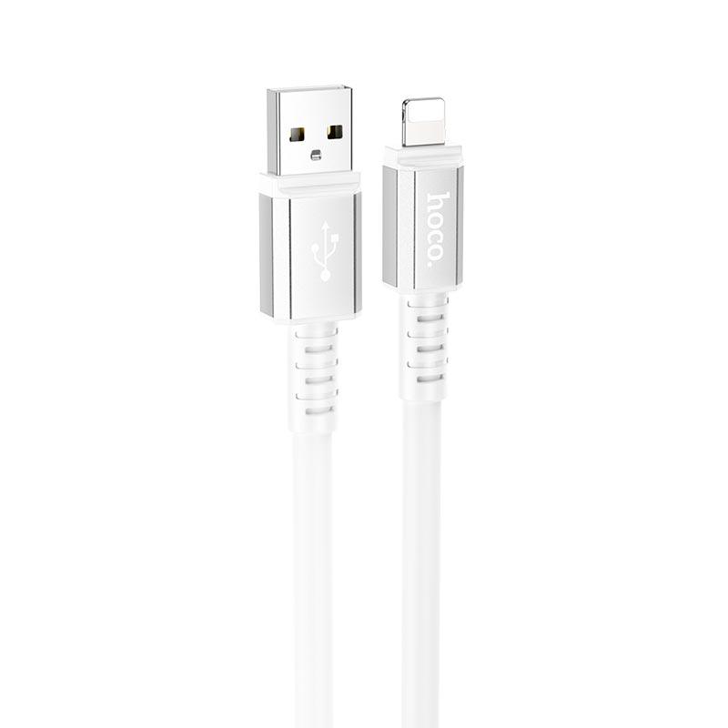 Кабель Hoco Lightning Strength X85 1 м White (9822982)