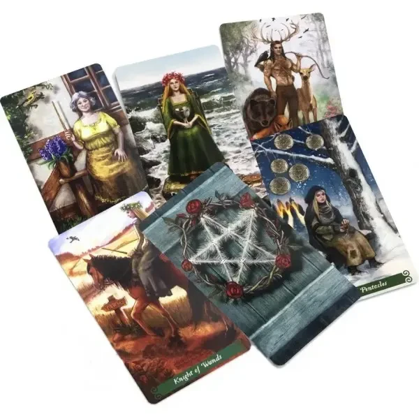 Подарочный набор The Green Witch Tarot книга и карты 78 шт. - фото 5 Подарочный набор The Green Witch Tarot книга и карты 78 шт. - фото 5