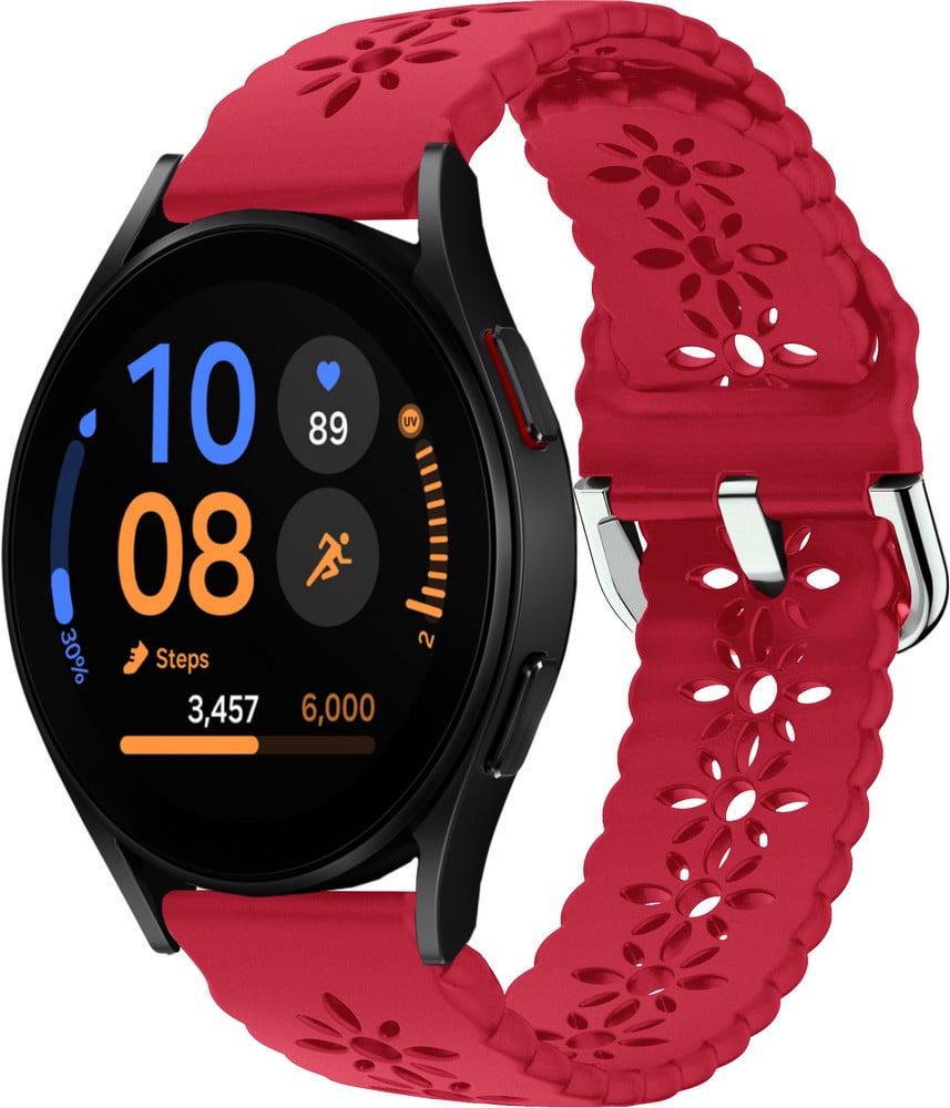 Ремінець Trase для смарт-годинника Galaxy Watch FE 40 мм Red (39601-2D) Ремінець Trase для смарт-годинника Galaxy Watch FE 40 мм Red (39601-2D)