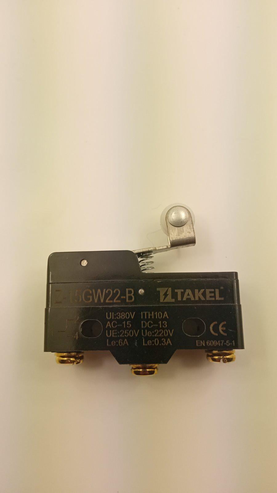 Минипереключатель Z-15GW22-B 15A 250VAC TAKEL (08926)