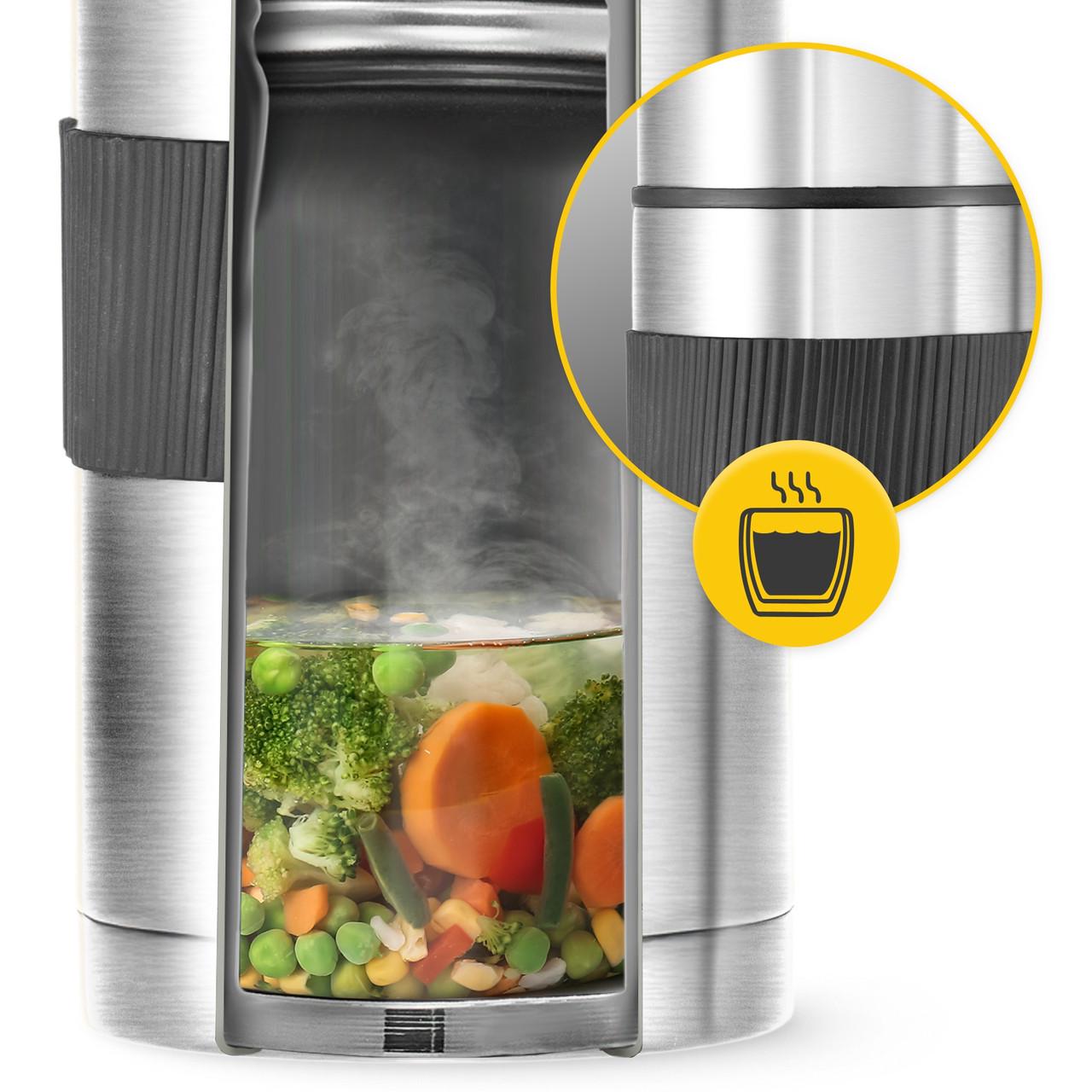 Термос для їжі Mountain Goat 1 л Silver (P-5907739315809) - фото 6 Термос для їжі Mountain Goat 1 л Silver (P-5907739315809) - фото 6