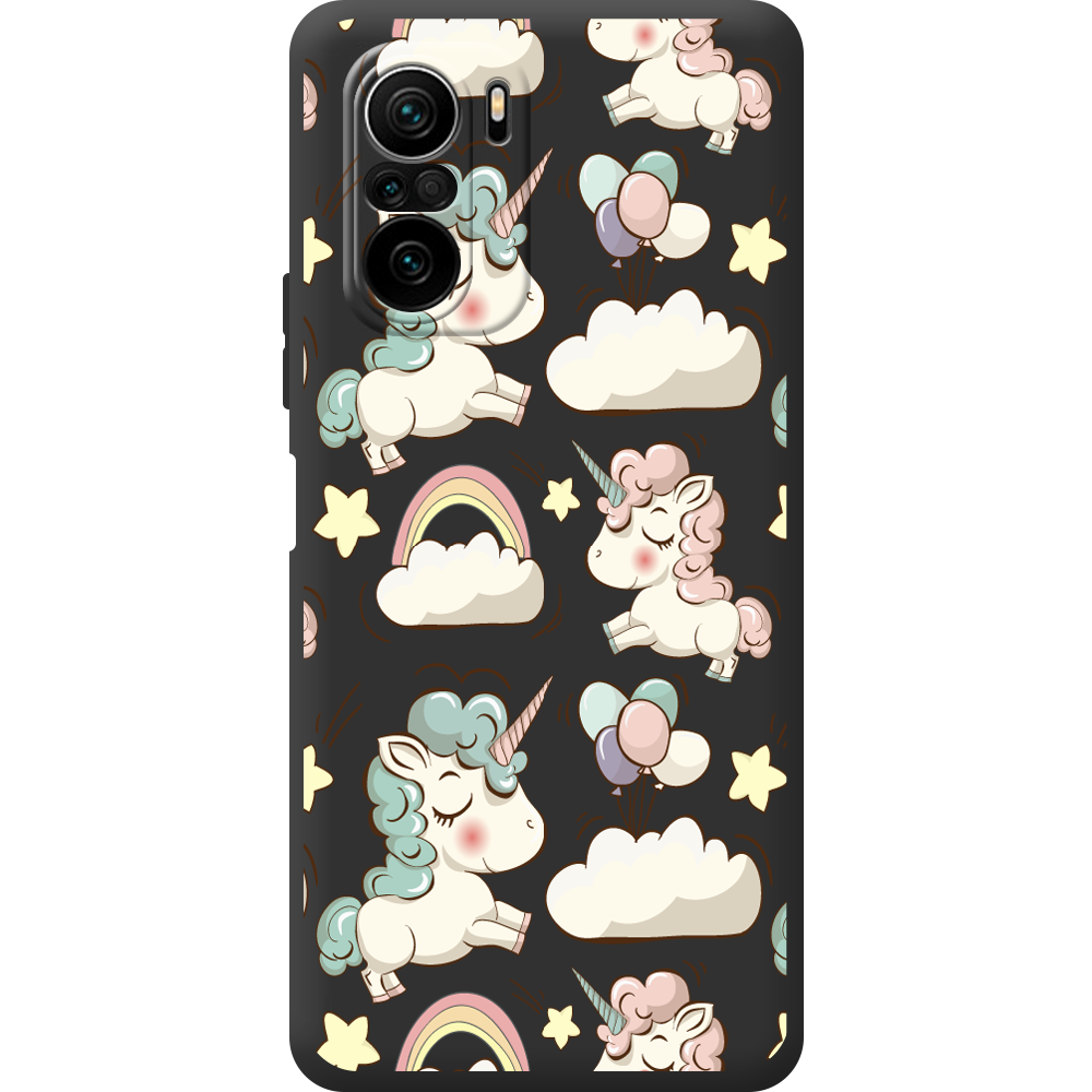 Чохол Boxface Xiaomi Mi 11i Unicorns Чорний силікон (42102-cc2-44200)