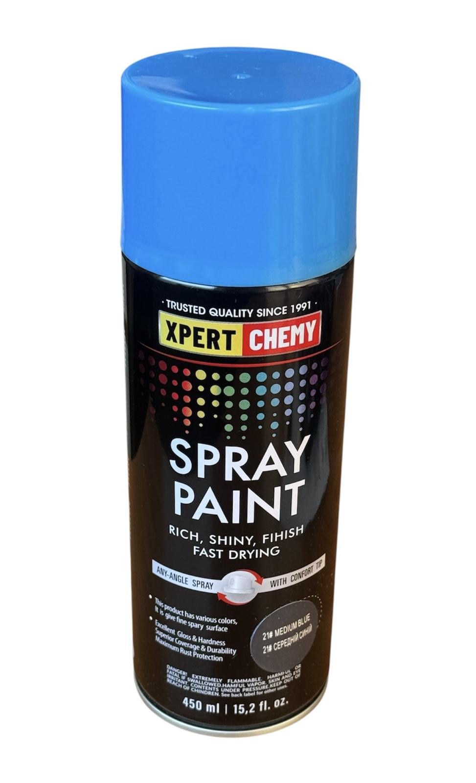 Фарба аерозольна універсальна XPERT CHEMY SPRAY PAINT 450 мл 21 Синій (XC-SP-0020)