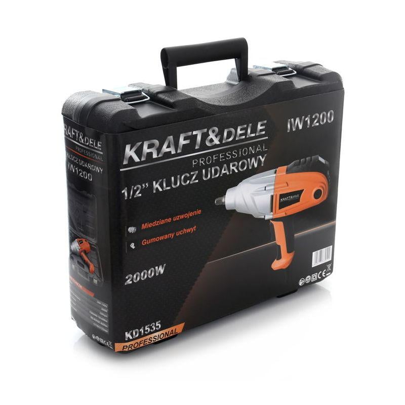 Гайковерт ударний електричний Kraft&Dele KD1535 LCD 2000 Вт 800 Нм - фото 12