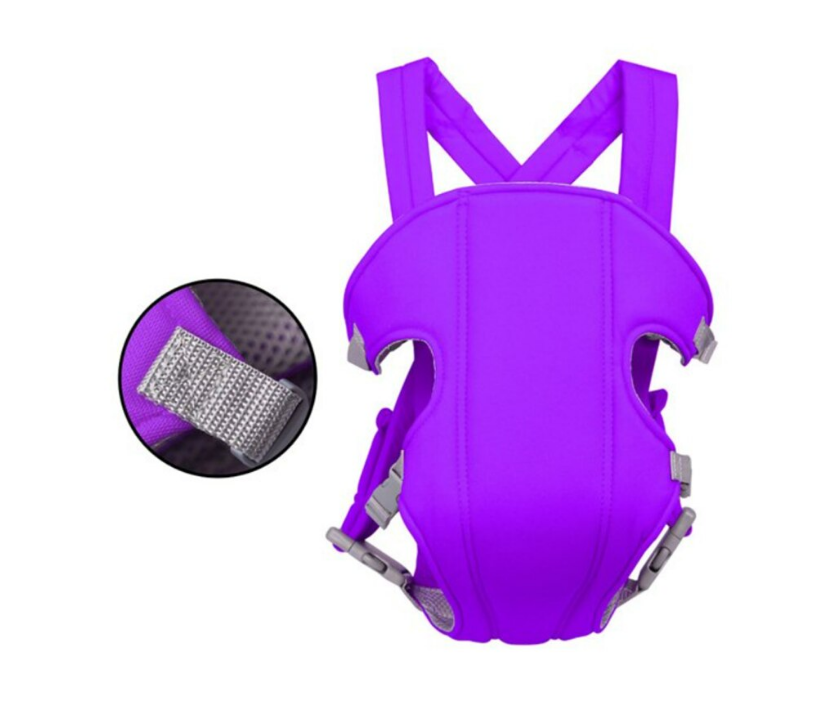 Рюкзак-кенгуру для ребенка от 3 до 24 месяцев до 15 кг Фиолетовый (2611249369) - фото 7