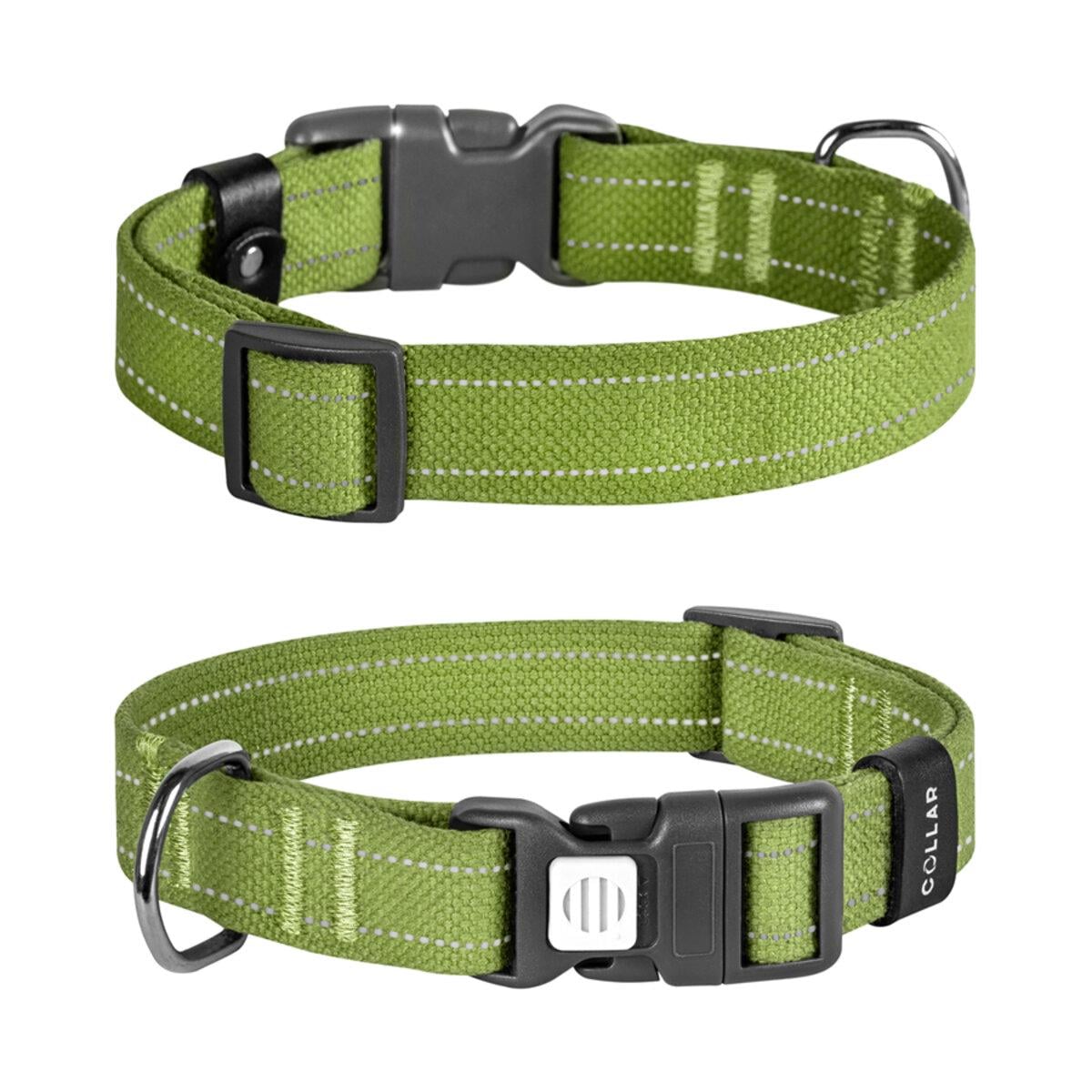Ошейник для собак Collar Брезент M 25 мм/33-49 см (9933)