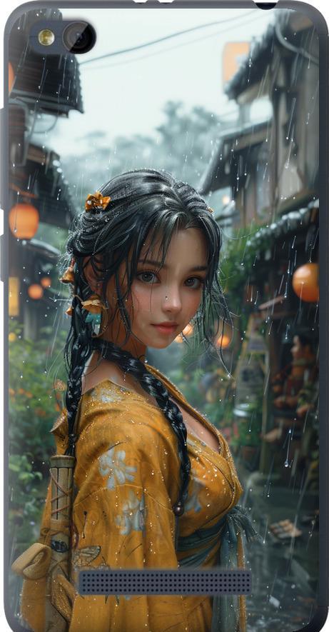 Чехол на Xiaomi RedMi 4A Anime-girl (6133t-631-42517)