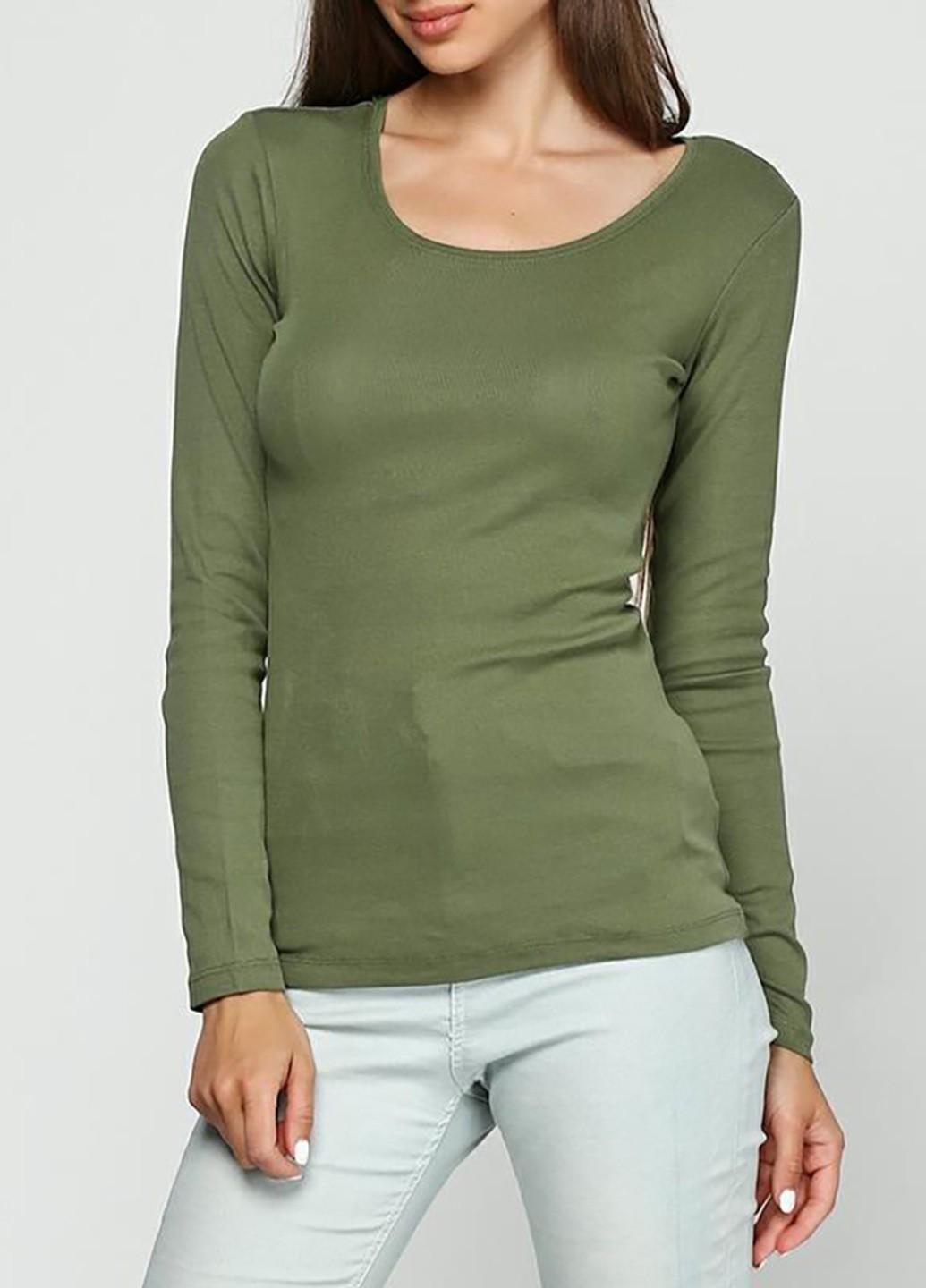 Лонгслив H&M М Зеленый (355167b51)