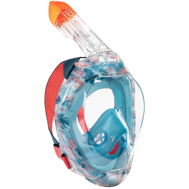 Маска для плавания Subea Easybreath 500 полнолицевая S/M Multicolor