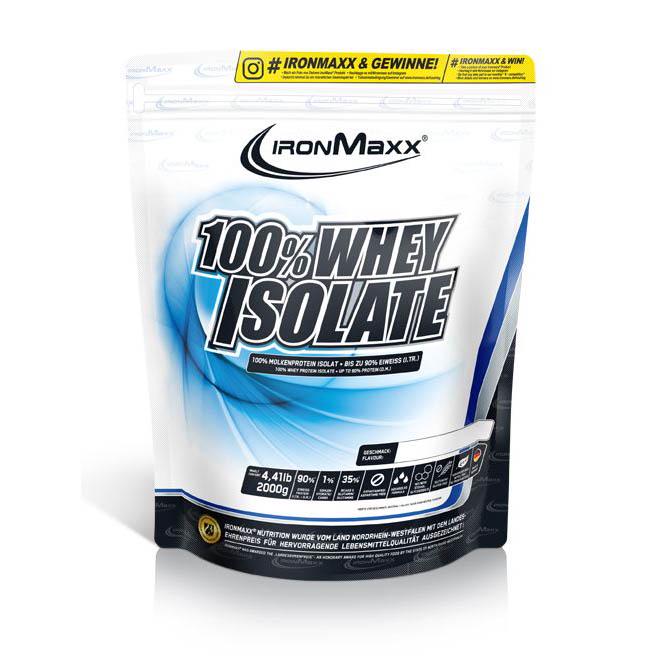 Протеин IronMaxx 100% Whey Isolate 2 кг Апельсин-маракуйя (4338V7754) Протеин IronMaxx 100% Whey Isolate 2 кг Апельсин-маракуйя (4338V7754)