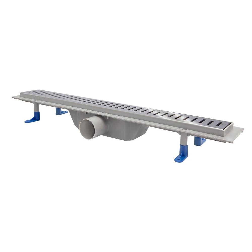 Трап линейный Q-tap Dry FA304-600 с нержавеющей решеткой 600х73 (VD00038746)