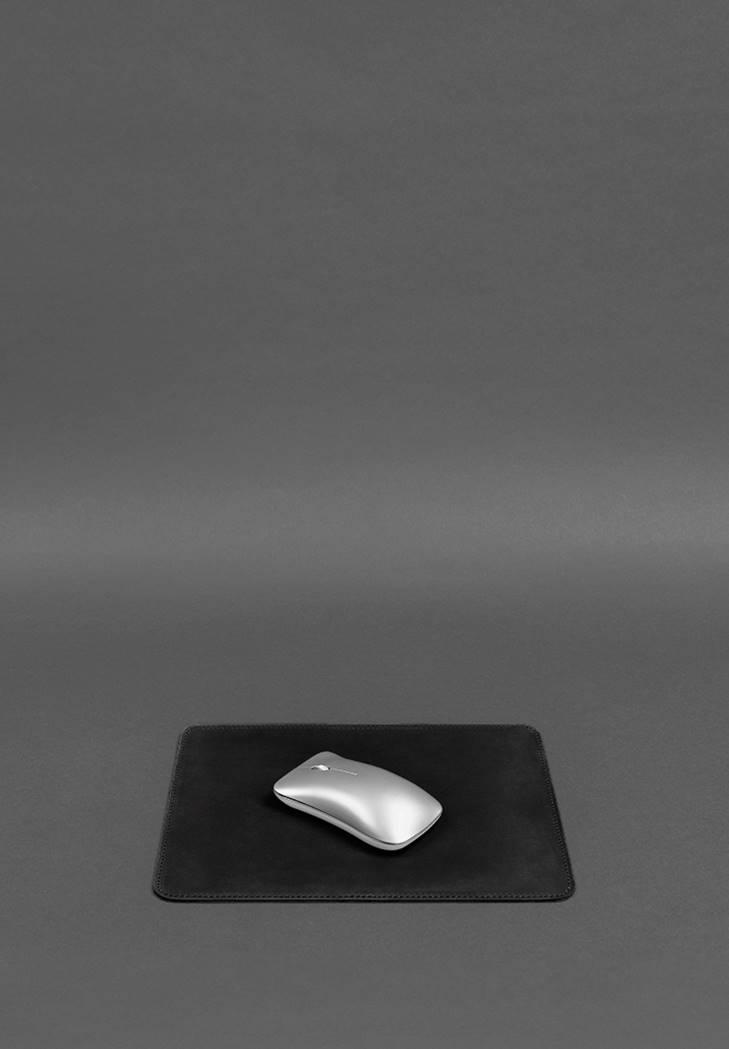 Набор для рабочего стола из натуральной кожи 1.0 Crazy Horse Черный (A-027506) - фото 7