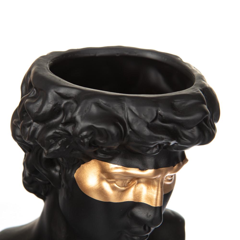 Керамическая ваза Bono Destination 23 см Черный (8700-016) - фото 3 Керамическая ваза Bono Destination 23 см Черный (8700-016) - фото 3