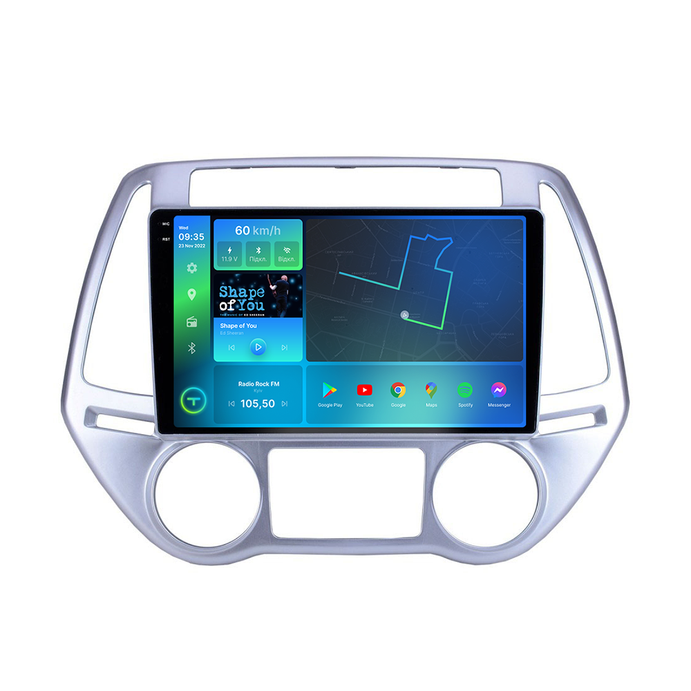 Магнитола штатная Torssen 2K Hyundai I20 08-14 FL10 4+64Gb 4G Carplay DSP (202305690)