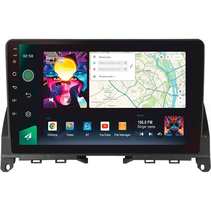 Штатная магнитола Sigma Pro 98128 2K 8/128 GB для Mercedes Benz C Class 3 W204/S204 2006-2011 г. 9" (AR-78750)