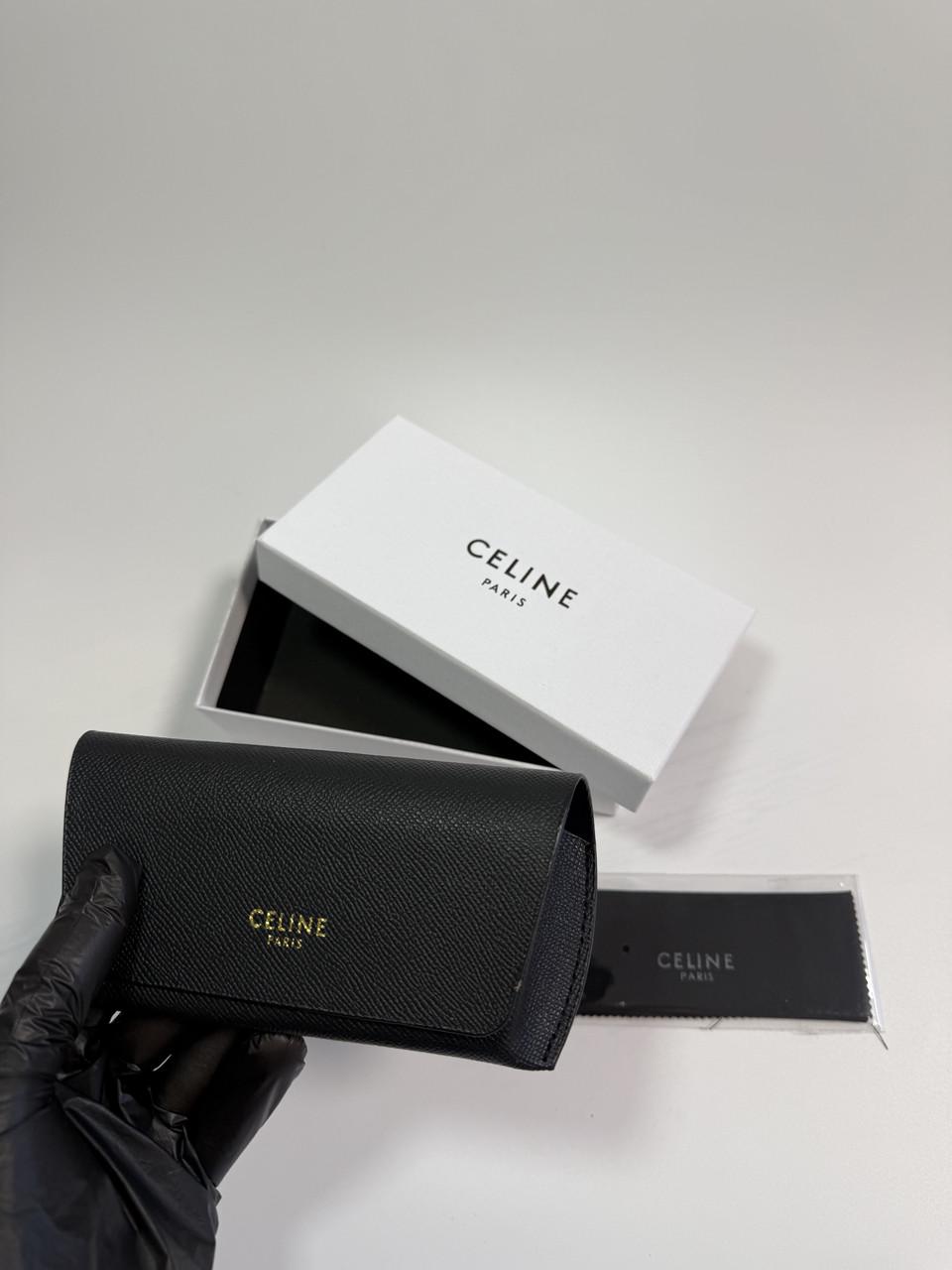 Футляр для окулярів CELINE Paris зі шкіри - фото 4 Футляр для окулярів CELINE Paris зі шкіри - фото 4