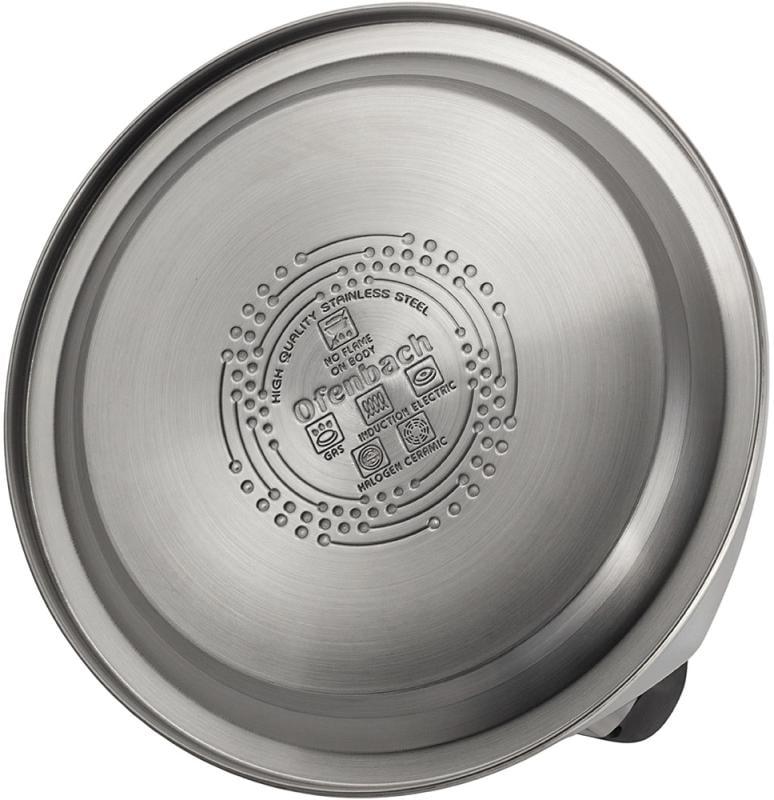 Чайник Ofenbach Augsburg зі свистком нержавіюча сталь 4,5 л (NB-100309) - фото 6 Чайник Ofenbach Augsburg зі свистком нержавіюча сталь 4,5 л (NB-100309) - фото 6