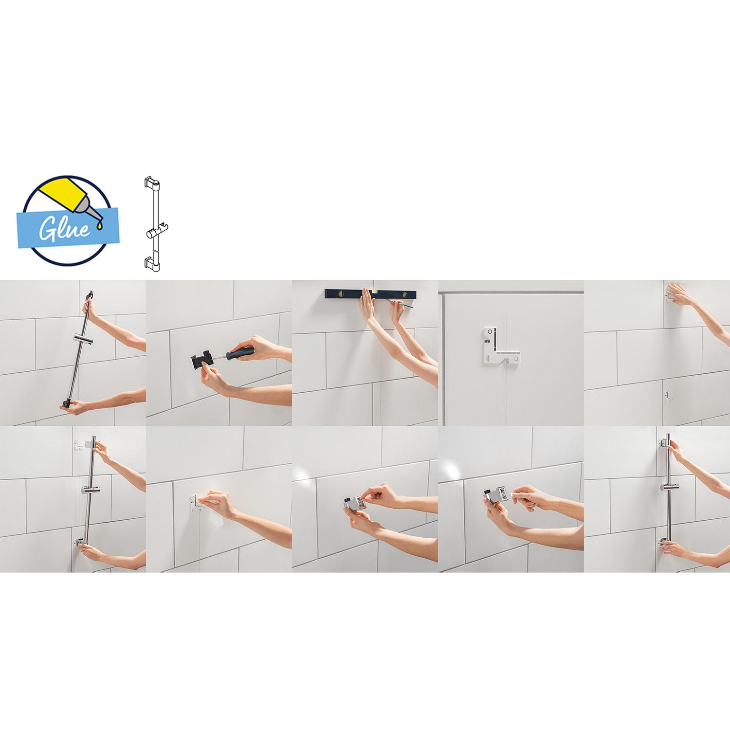 Змішувач для душу Grohe QuickFix Precision Flow 34800001 CV033241 з термостатом Хром (214241) - фото 16