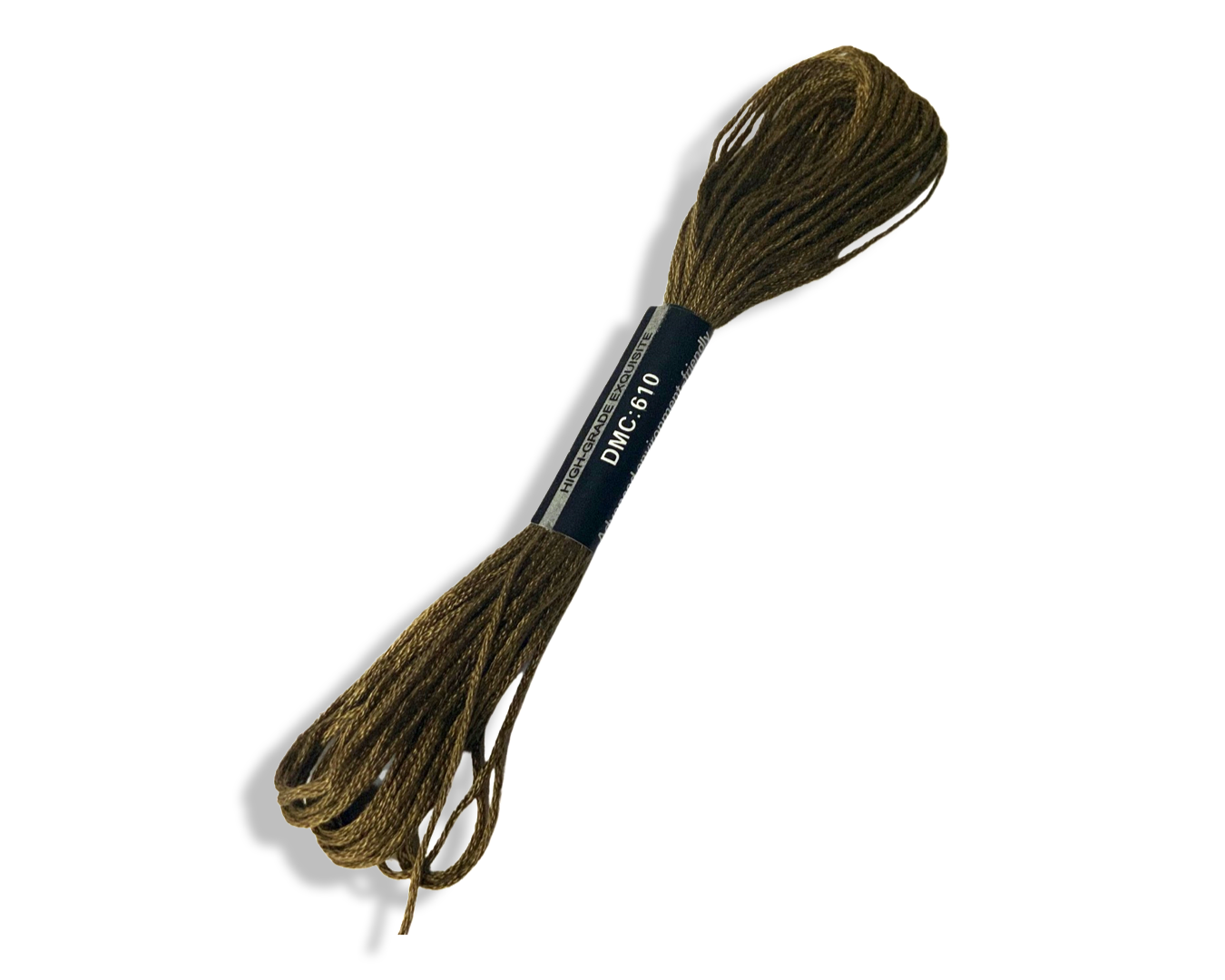Нитка мулине для вышивания DMC 8 м (610)