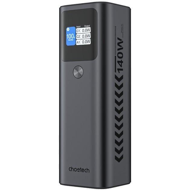 Повербанк Choetech B670-CCGY 27000 mAh 140W IN/OUT 2xUSB-C/PD5,0/USB-A (2516977988)