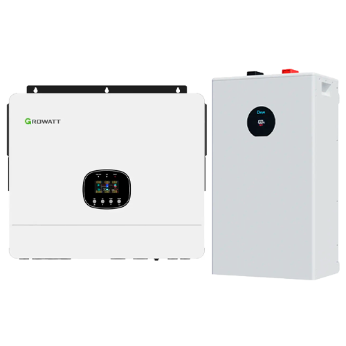 Комплект автономного енергозабезпечення Growatt SPE 8000 ES 8kW та Deye SE-F16-C 16kWh White (34618380)