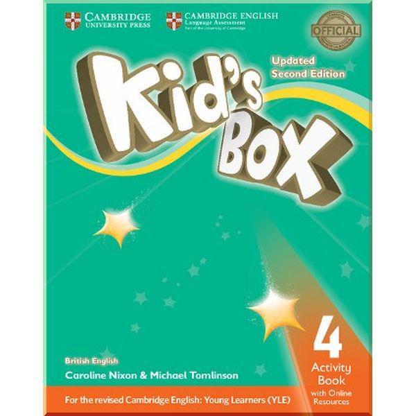 Рабочая тетрадь Kid's Box Updated Second Edition 4 Activity Book with Online Resources