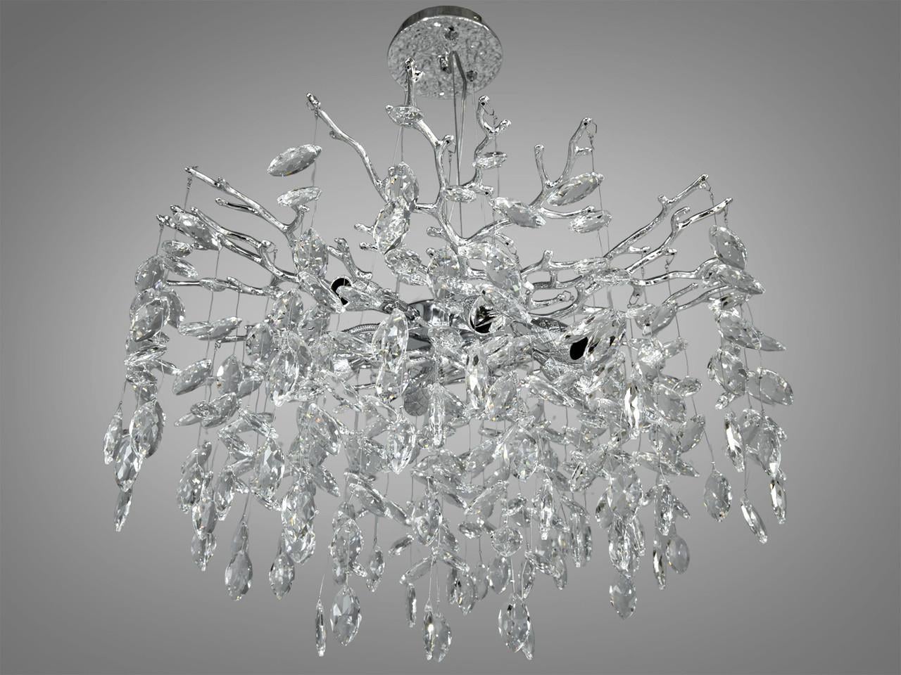 Люстра хрустальная в спальню 608-600CH-LS Глициния Хром (2268387757) Люстра хрустальная в спальню 608-600CH-LS Глициния Хром (2268387757)