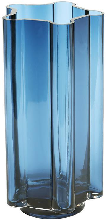 Ваза для цветов из стекла Blue Star 13,5х28 см