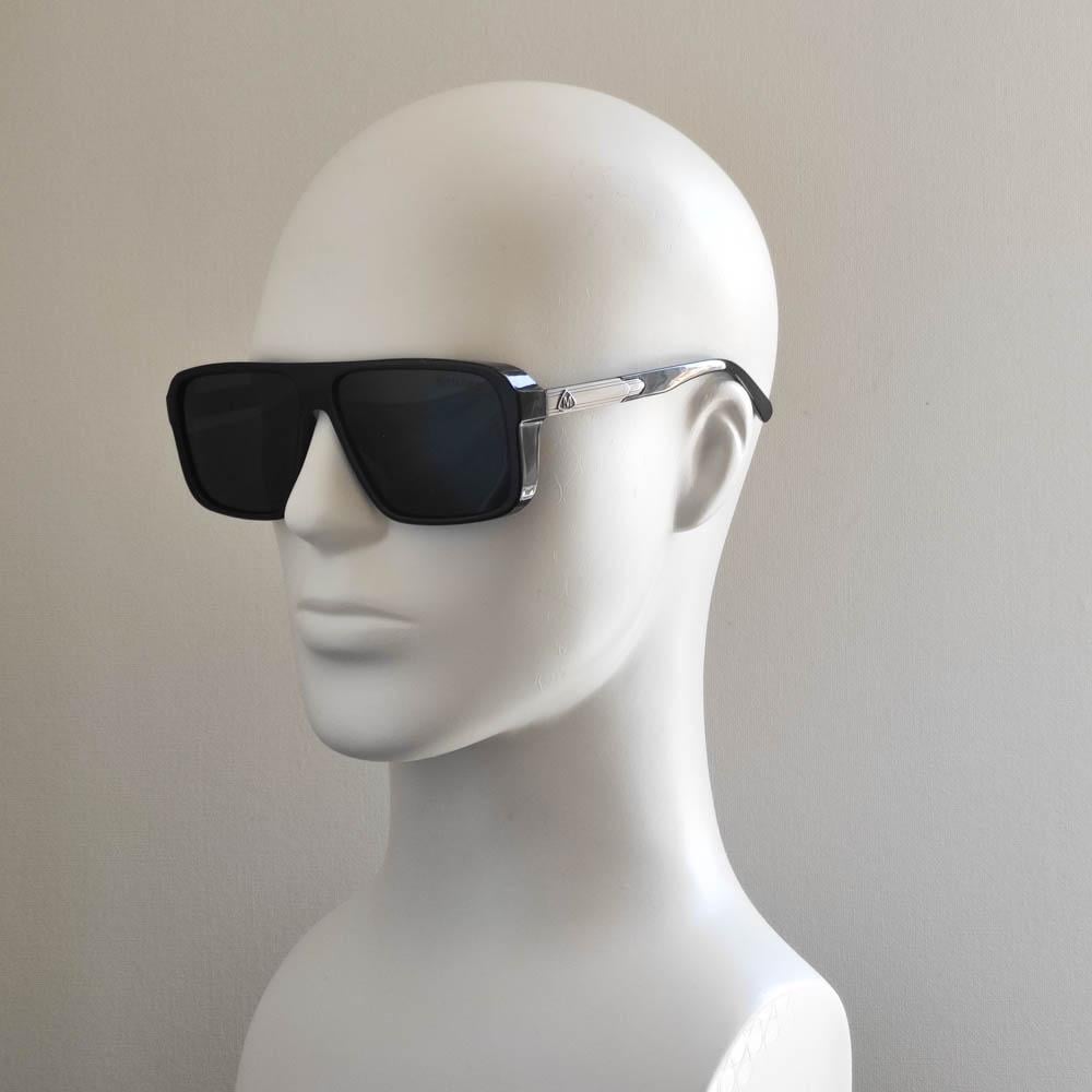 Солнцезащитные очки поляризованные 1874 Matlrxs Polarized Черный Глянцевый (46935)