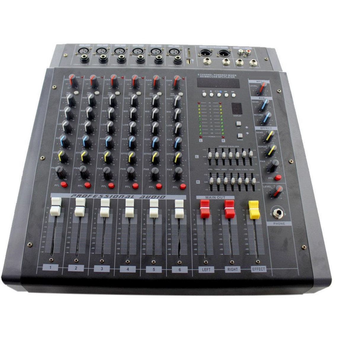 Аудиомикшер Mixer BT 608D c Bluetooth (2f137635)