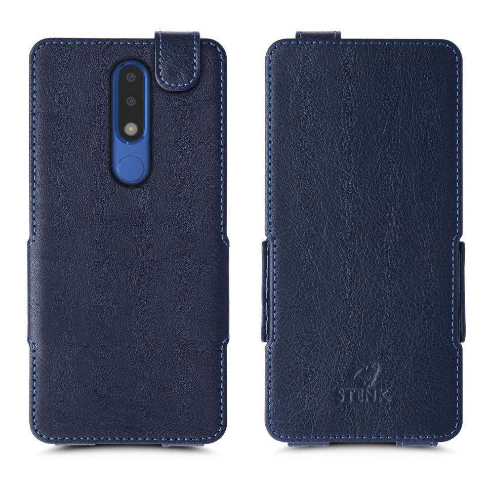 Чехол флип Stenk Prime для Nokia 5.1 Plus Синий (63624) Чехол флип Stenk Prime для Nokia 5.1 Plus Синий (63624)