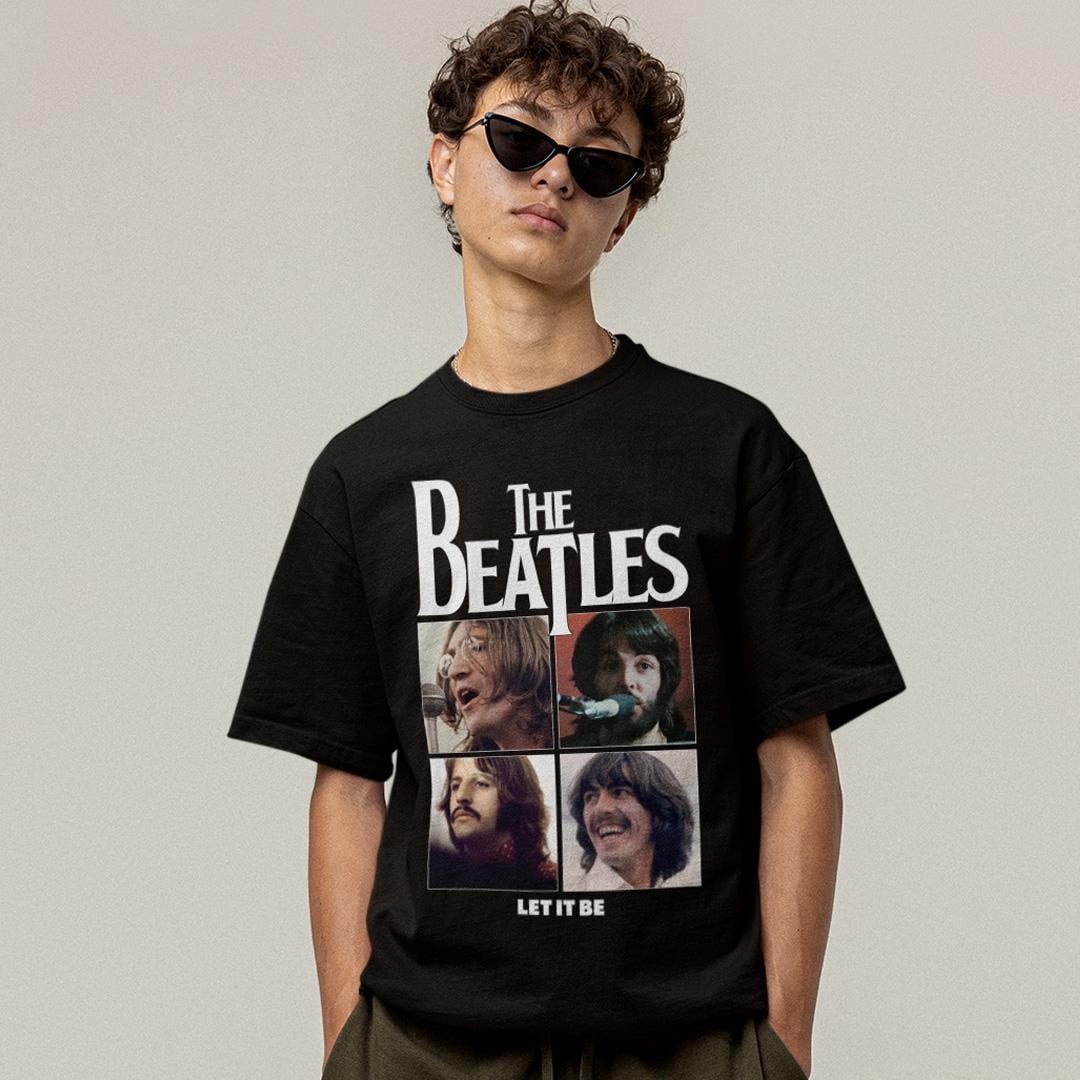 Футболка унисекс The Beatles Let It Bee 1970 XL Черный (32697515) Футболка унисекс The Beatles Let It Bee 1970 XL Черный (32697515)