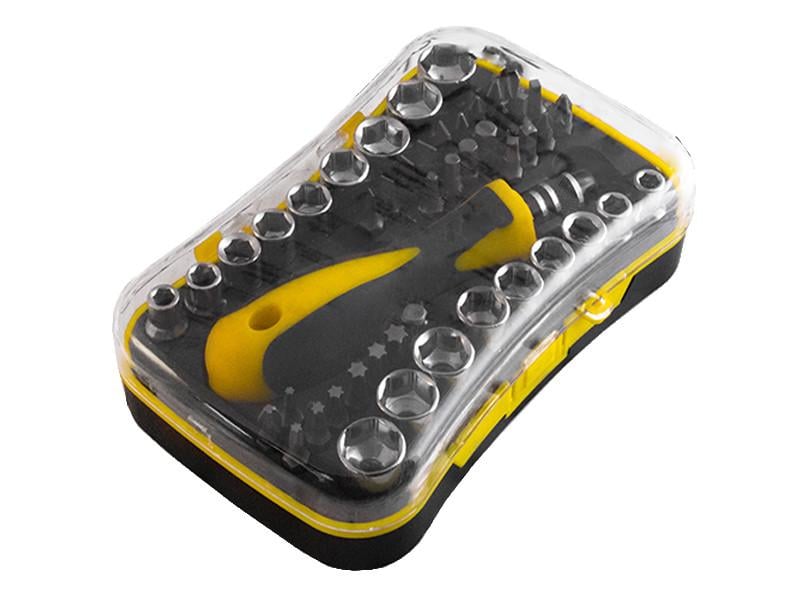 Отвертка Lemanso LTL10021 с набором бит/головок 47 пр. (2341) Отвертка Lemanso LTL10021 с набором бит/головок 47 пр. (2341)