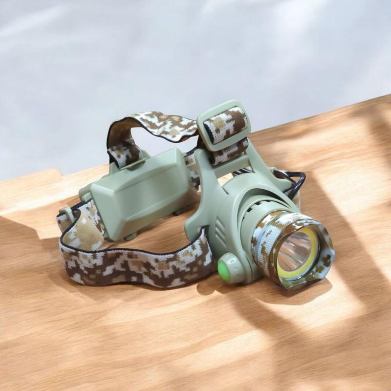 Фонарь налобный Arexes AR-108-T6+COP Камуфляж (32407822)