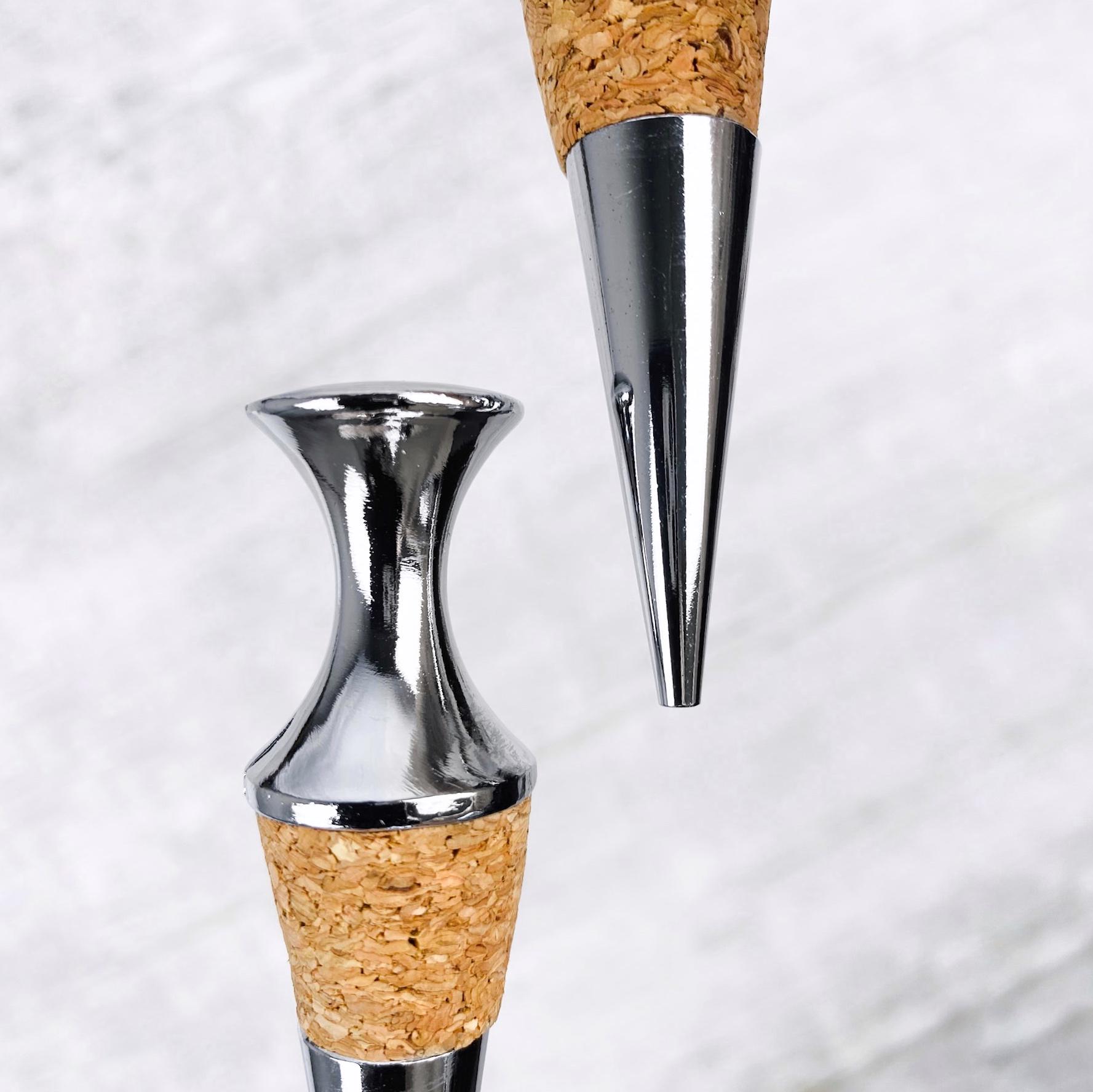 Набір пробок для пляшки Olin & Olin вина і шампанського з металу та дерева 2 шт. - фото 3 Набір пробок для пляшки Olin & Olin вина і шампанського з металу та дерева 2 шт. - фото 3