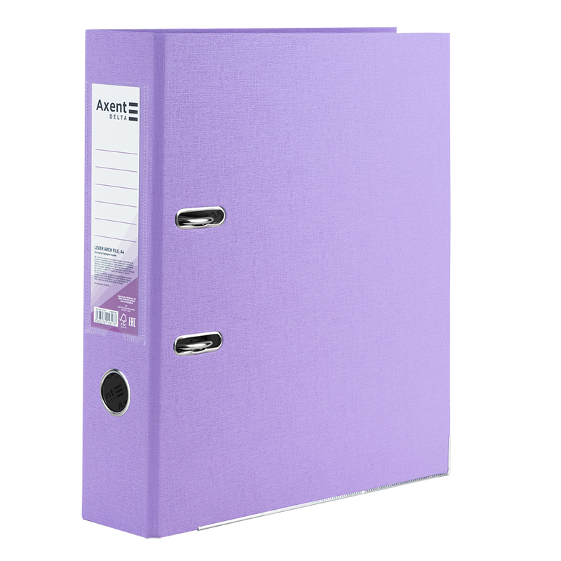 Папка-регистратор односторонняя PP Pastelini D1714-36C 75 см собранная Сливовый (4063276151773)