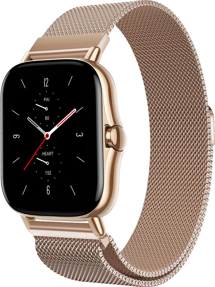 Ремешок Миланская петля для Amazfit GTS 2 Rose Gold (22300-27)