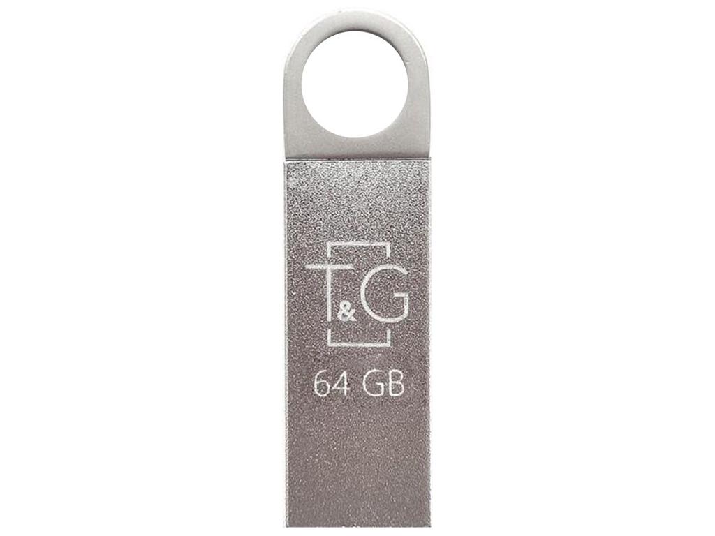 Флеш-память USB T&G Metal 0.26 64 Гб Стальной (3001624258)