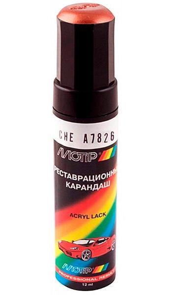 Карандаш реставрационный Motip 12 мл Chery A7826 Оранжевый металлик Карандаш реставрационный Motip 12 мл Chery A7826 Оранжевый металлик